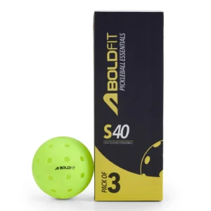 premium outdoor pickleballs green, set of 3
