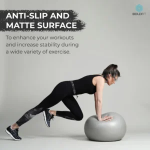 gym ball for exercise & yoga with pump 55cm