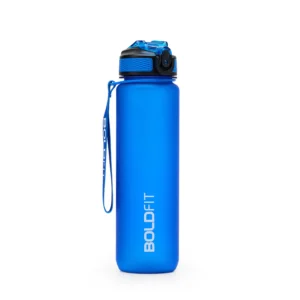 aqua motivational bottle blue 1l