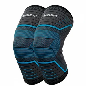 knee support sleeve/cap blue