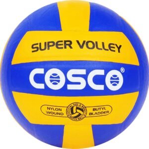 cosco super volley volleyball, size 4 (multicolour)