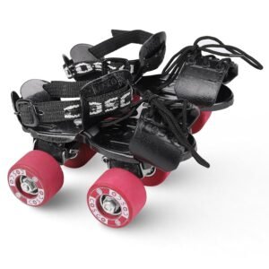 cosco tenacity super roller skate, junior (marron), red