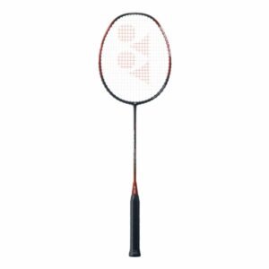 yonex nanoflare 001 ability badminton racquet (g4 strung, black/red)